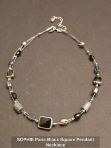 SOPHIE-Paris-Black-Square-Pendant-Necklace