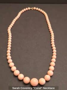 Sarah-Coventry-Coral-Necklace