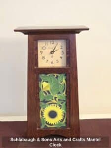 Schlabaugh-Sons-Arts-and-Crafts-Mantel-Clock