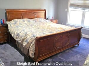 Sleigh-Bed-Frame-with-Oval-Inlay