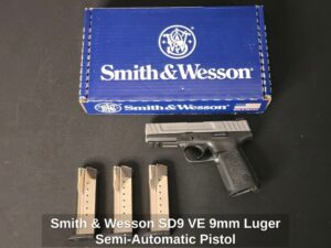 Smith-Wesson-SD-VE-mm-Luger-Semi-Automatic-Pistol