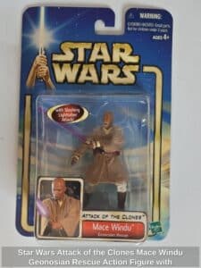 Star-Wars-Attack-of-the-Clones-Mace-Windu-Geonosian-Rescue-Action-Figure-with-Lightsaber-Attack-Feature