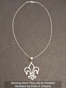 Sterling-Silver-Fleur-de-lis-Pendant-Necklace-by-Fleur-d-Orleans