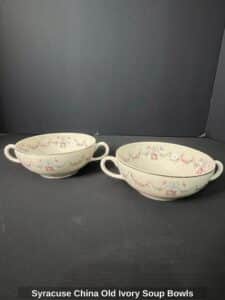 Syracuse-China-Old-Ivory-Soup-Bowls