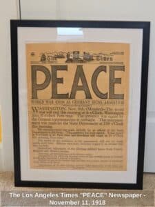 The-Los-Angeles-Times-PEACE-Newspaper-November-