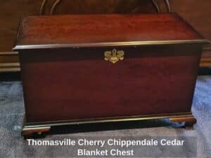 Thomasville-Cherry-Chippendale-Cedar-Blanket-Chest