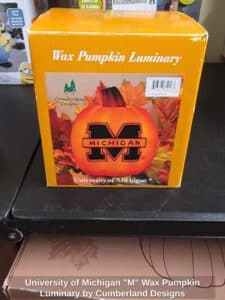 University-of-Michigan-M-Wax-Pumpkin-Luminary-by-Cumberland-Designs