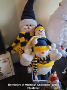 University-of-Michigan-Snowman-Family-Plush-Set