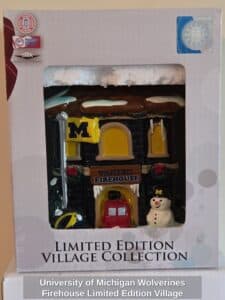 University-of-Michigan-Wolverines-Firehouse-Limited-Edition-Village-Collection