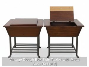 Vintage-Dough-Box-Side-Tables-with-Metal-Base-Set-of-