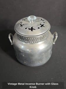 Vintage-Metal-Incense-Burner-with-Glass-Knob
