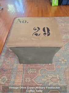 Vintage-Olive-Green-Military-Footlocker-Coffee-Table