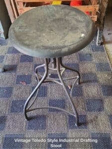 Vintage-Toledo-Style-Industrial-Drafting-Stool