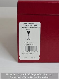 Waterford-Crystal-Days-of-Christmas-Collection-Turtle-Doves-Flute-second-Edition-third-image