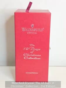 Waterford-Crystal-The-Days-of-Christmas-Collection-second-Edition-Turtle-Doves-Flute