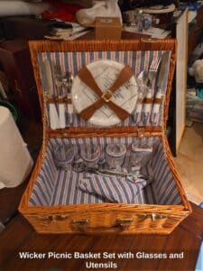 Wicker-Picnic-Basket-Set-with-Glasses-and-Utensils-second-image