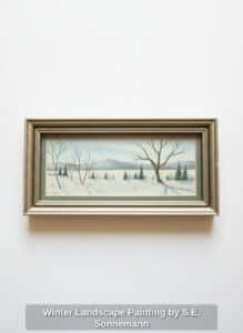 Winter-Landscape-Painting-by-S.E.-Sonnemann