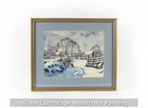 Winter-Landscape-Watercolor-Painting