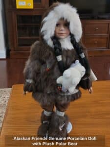 Alaskan-Friends-Genuine-Porcelain-Doll-with-Plush-Polar-Bear-Copy