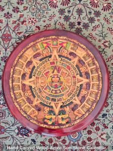 Hand-Carved-Wood-Aztec-Sun-Stone-Calendar-Copy
