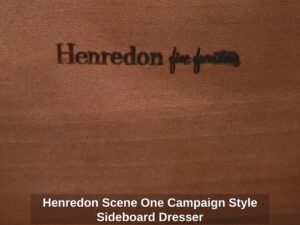Henredon-Scene-One-Campaign-Style-Sideboard-Dresser-second-image