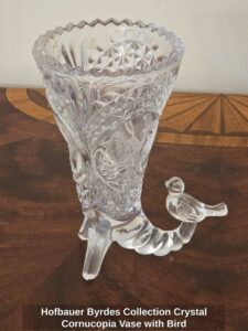 Hofbauer-Byrdes-Collection-Crystal-Cornucopia-Vase-with-Bird-Copy