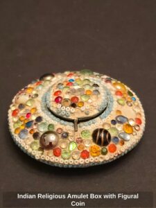 Indian-Religious-Amulet-Box-with-Figural-Coin-second-image