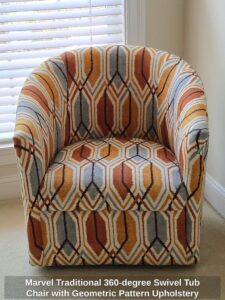 Marvel-Traditional-degree-Swivel-Tub-Chair-with-Geometric-Pattern-Upholstery