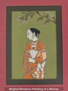 Mughal-Miniature-Painting-of-a-Woman-second-image
