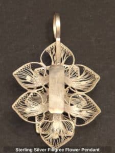 Sterling-Silver-Filigree-Flower-Pendant-second-image
