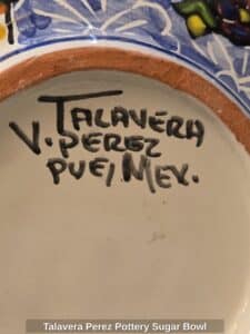 Talavera-Perez-Pottery-Sugar-Bowl-second-image
