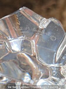 Val-Saint-Lambert-Crystal-Eagle-Figurine-second-image
