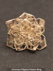 Victorian-Filigree-Flower-Ring-second-image