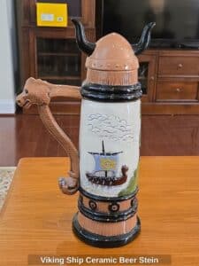 Viking-Ship-Ceramic-Beer-Stein-second-image