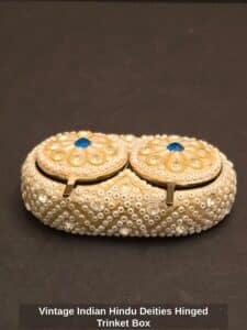 Vintage-Indian-Hindu-Deities-Hinged-Trinket-Box-second-image