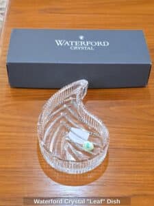 Waterford-Crystal-Leaf-Dish