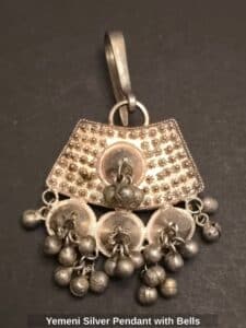 Yemeni-Silver-Pendant-with-Bells