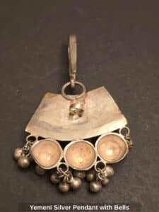 Yemeni-Silver-Pendant-with-Bells-second-image