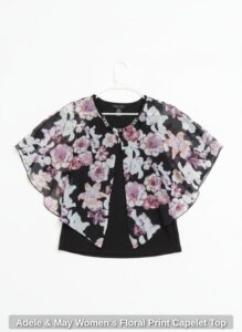 Adele-May-Womens-Floral-Print-Capelet-Top