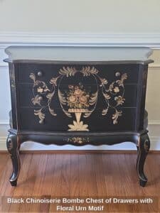Black-Chinoiserie-Bombe-Chest-of-Drawers-with-Floral-Urn-Motif