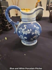 Blue-and-White-Porcelain-Pitcher