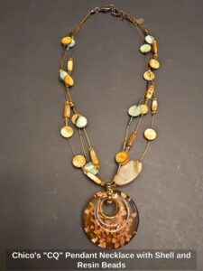 Chicos-CQ-Pendant-Necklace-with-Shell-and-Resin-Beads