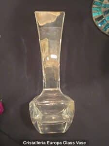 Cristalleria-Europa-Glass-Vase