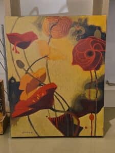 Floral-Oil-Painting-by-Shirley-Novak