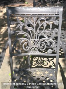 Hanamint-Tuscany-Piece-Cast-Aluminum-Patio-Dining-Set-second-image