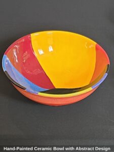 Hand-Painted-Ceramic-Bowl-with-Abstract-Design