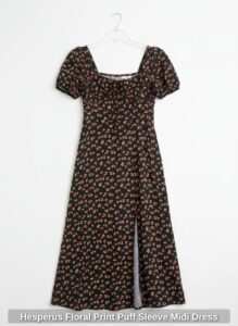 Hesperus-Floral-Print-Puff-Sleeve-Midi-Dress