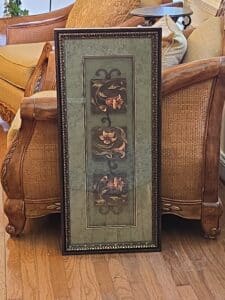 Kirklands-ARMS-GEORGE-FLORALS-Framed-Wall-Art