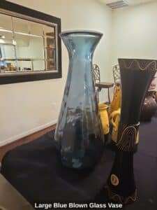 Large-Blue-Blown-Glass-Vase-second-image