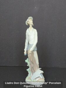 Lladro-Don-Quixote-Standing-Up-Porcelain-Figurine-